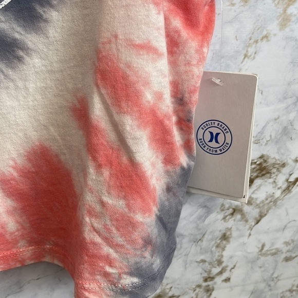 Hurley Tie Dye Crop Top l SIZE S - Picture 8 of 9
